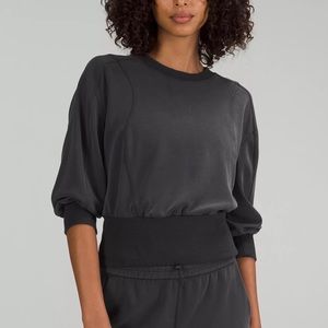 Lululemon Softstreme Ribbed Hem Pullover